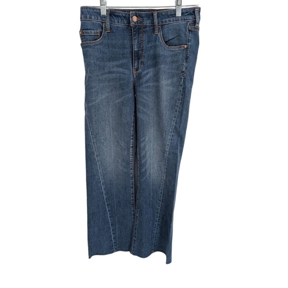 Pilcro Anthropologie High Rise Flare Jeans Medium Wash Women's Size 28